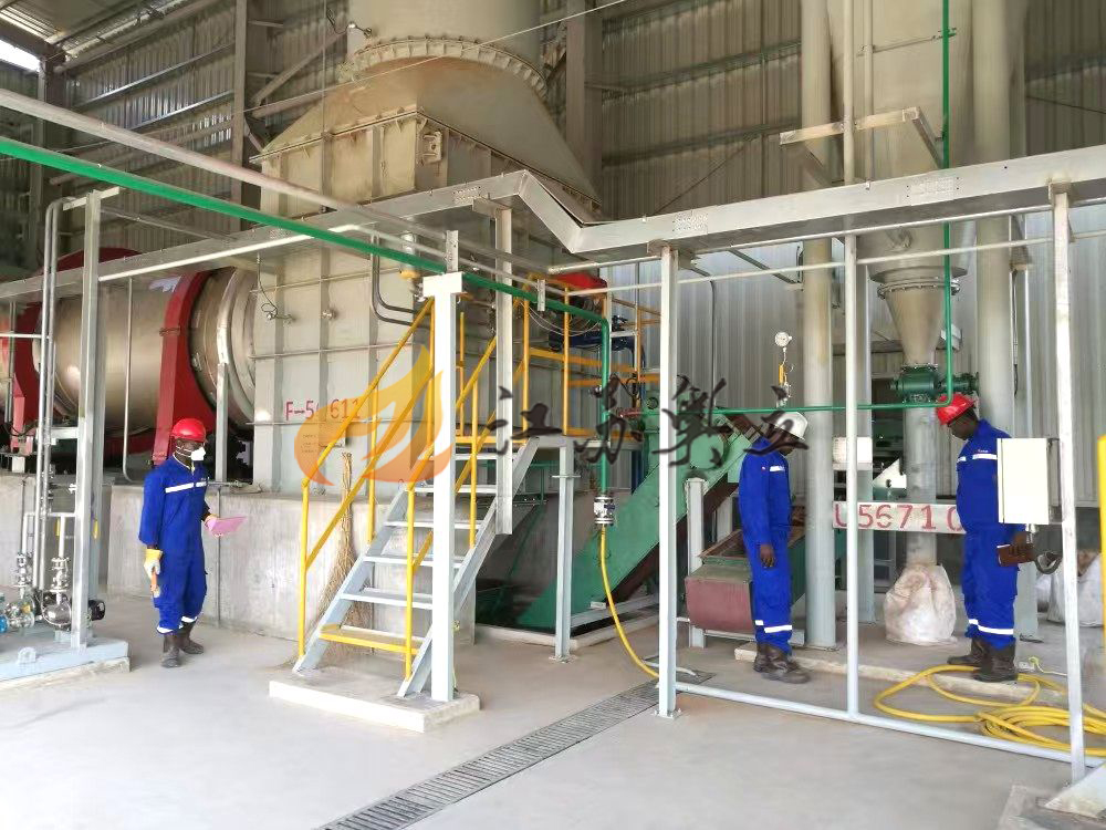 中石油污泥回轉(zhuǎn)窯焚燒系統(tǒng)